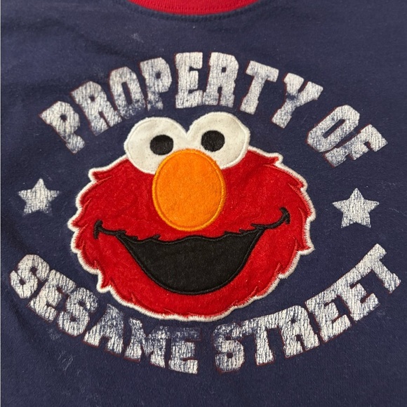 Vintage 2006 Sesame Street Elmo Toddler Shirt Size 18M Monster Club - Picture 2 of 7